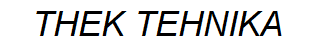 THEK TEHNIKA Logo